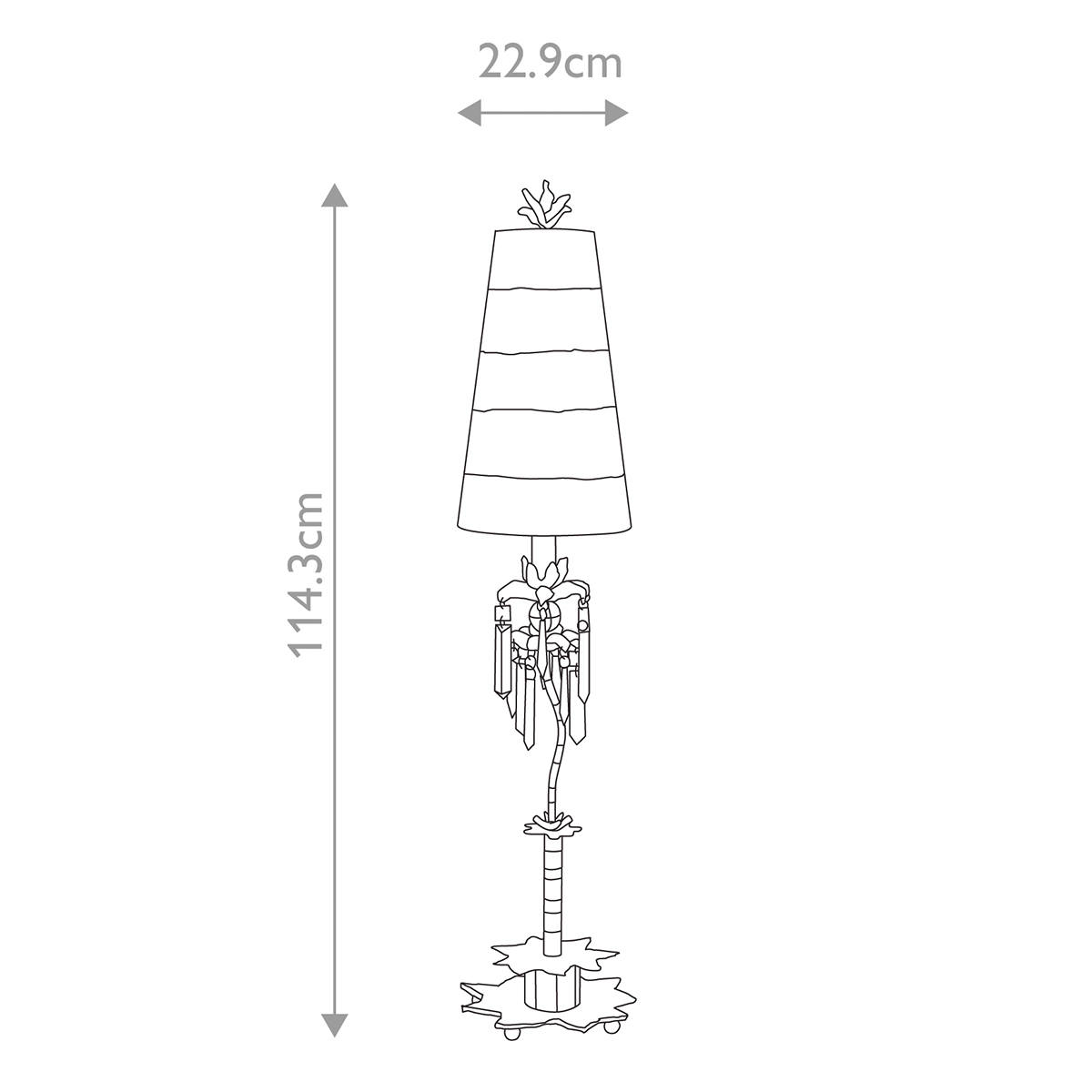 Larkspur Hollow French Provincial Table Lamp Cream and Gold Larkspur Hollow French Provincial Table Lamp Cream and Gold