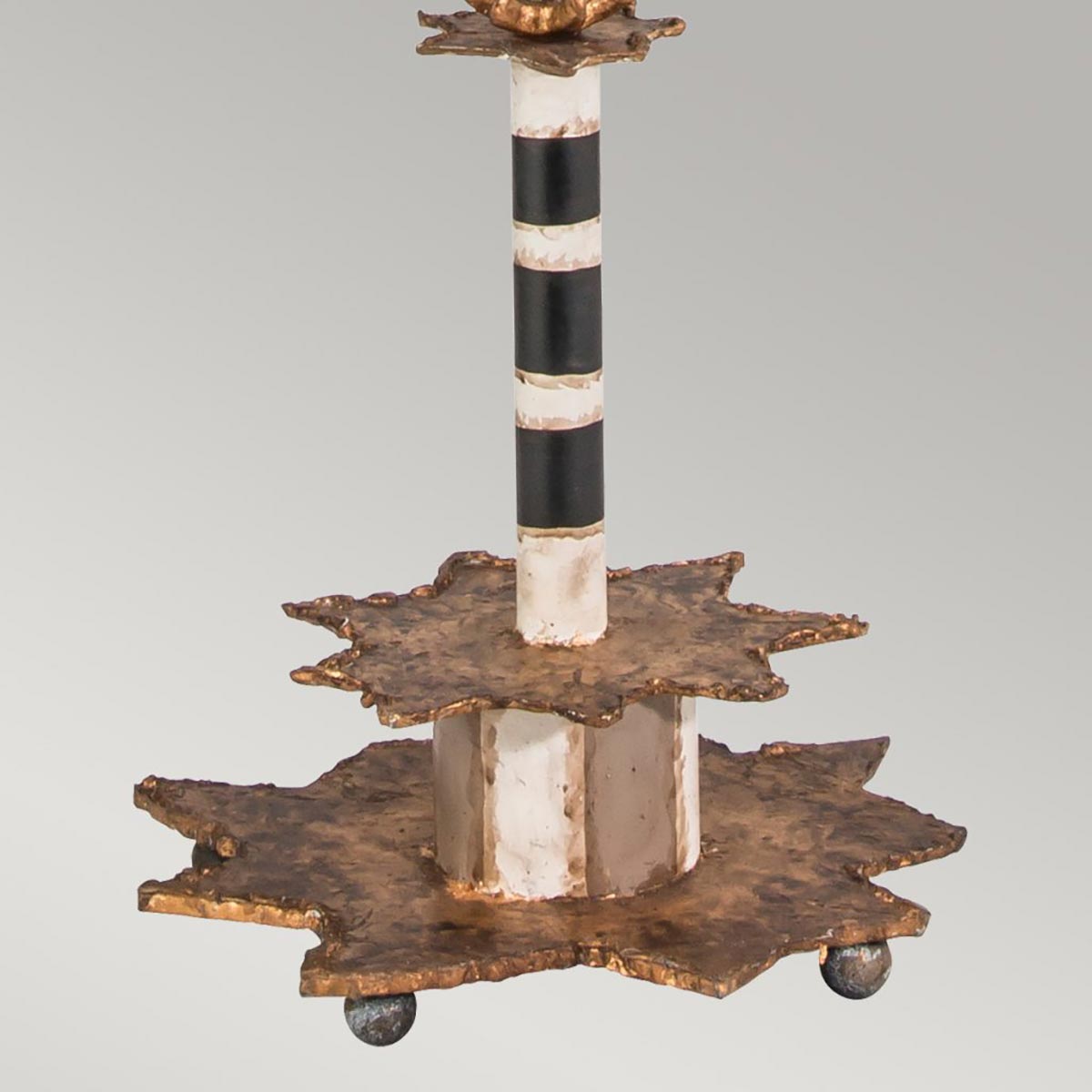 Larkspur Hollow French Provincial Table Lamp Cream and Gold Larkspur Hollow French Provincial Table Lamp Cream and Gold — detail view