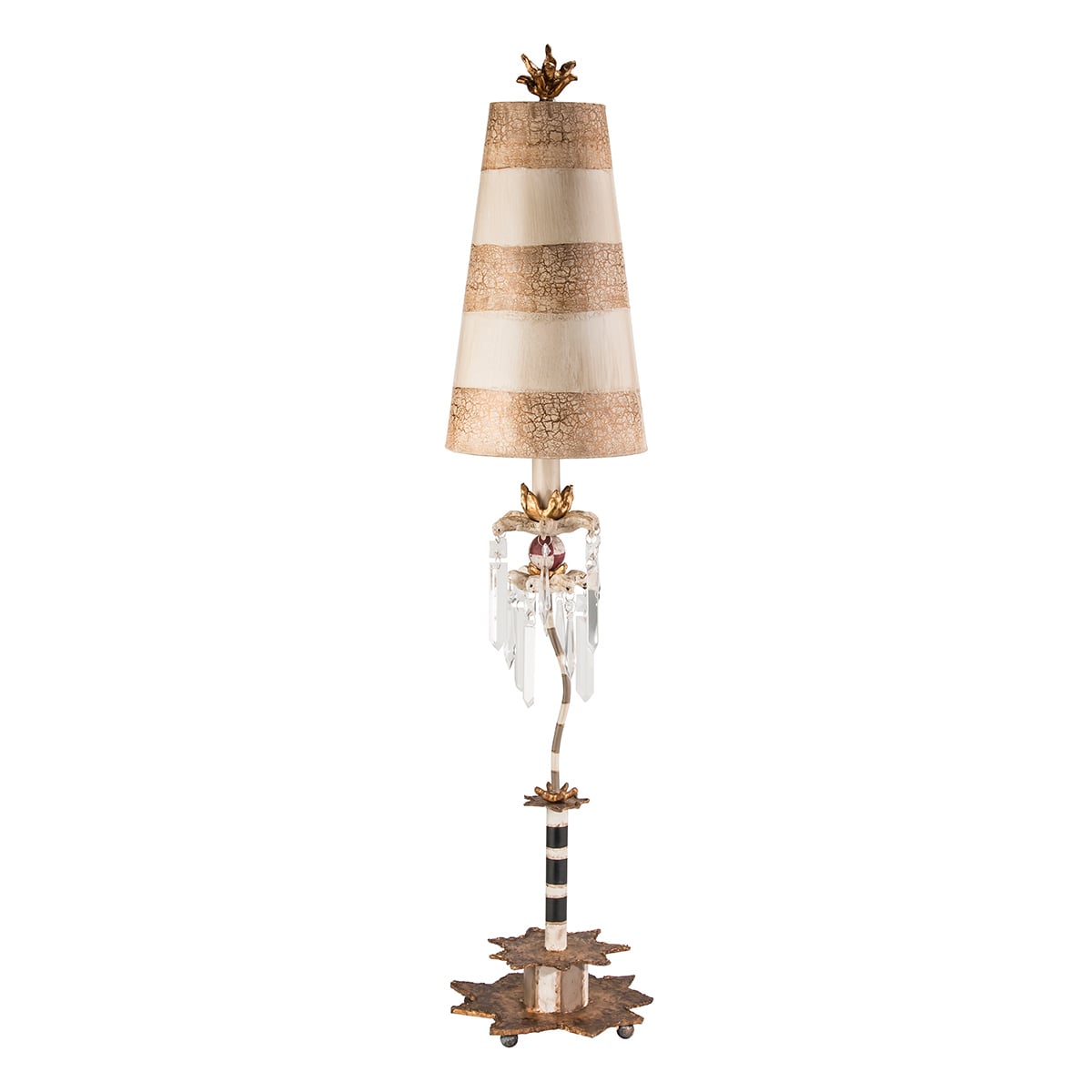Larkspur Hollow French Provincial Table Lamp Cream and Gold