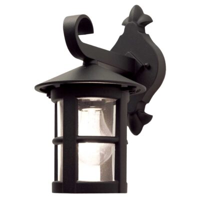 Ledbourne Traditional Outdoor Wall Lantern Black