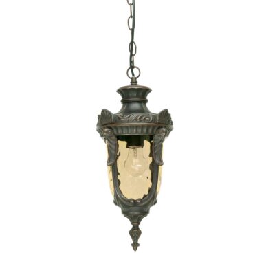 Liberty Crossing Traditional Chain Lantern Old Bronze