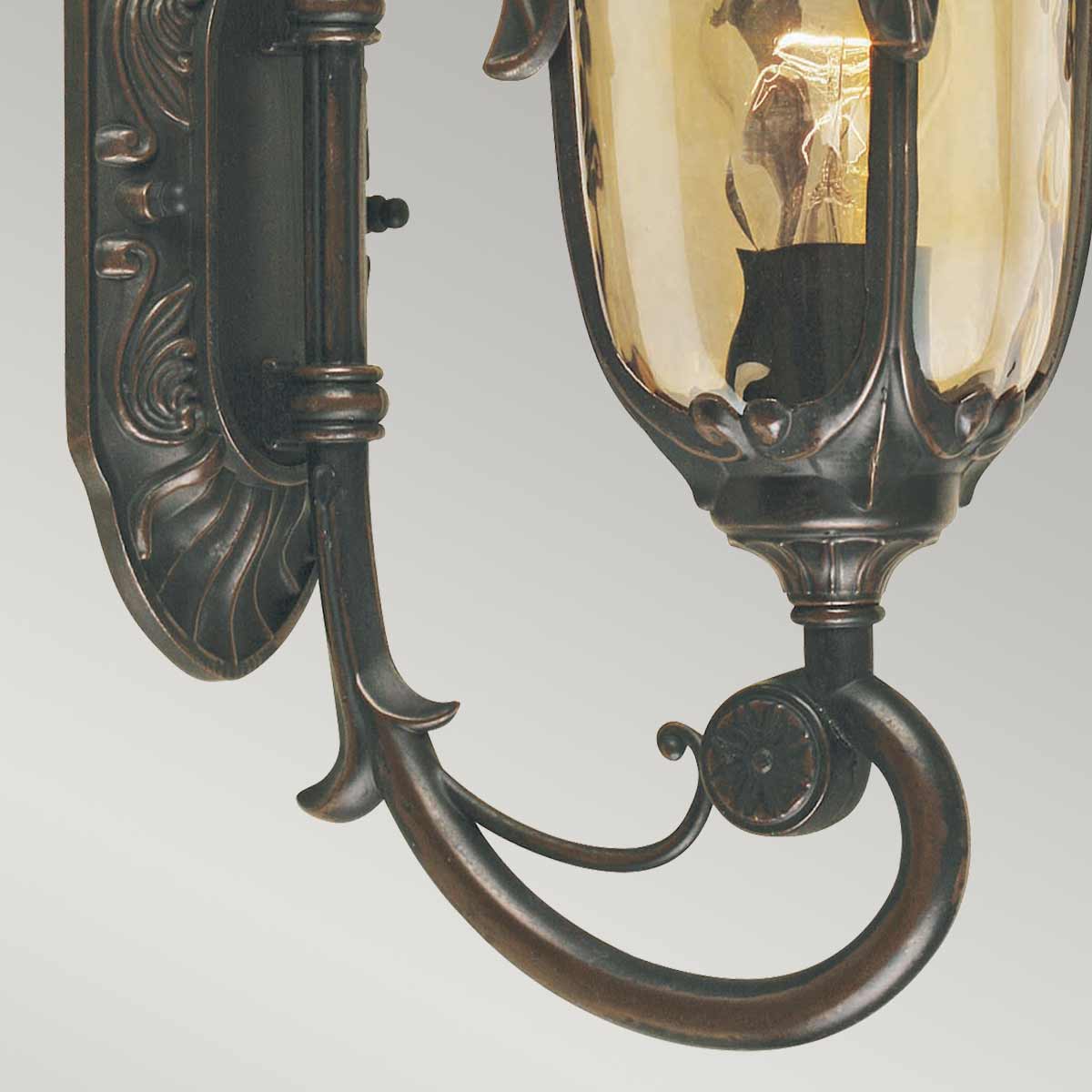 Liberty Crossing Traditional Small Outdoor Wall Lantern Old Bronze Liberty Crossing Traditional Small Outdoor Wall Lantern Old Bronze — detail view