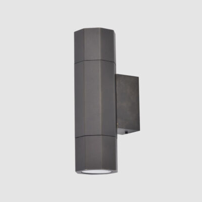 Lighthouse Heritage Up And Down Outdoor Wall Light Dark Grey