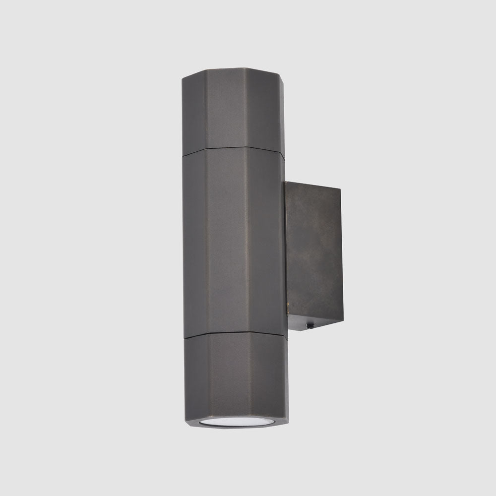 Lighthouse Heritage Up And Down Outdoor Wall Light Dark Grey