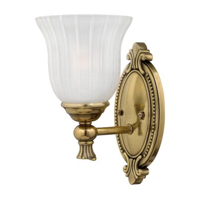Lisette French Provincial Wall Light Burnished Brass
