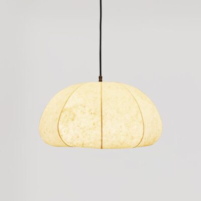 Lonsdale Cocoon Ceiling Pendant White Mulberry Paper