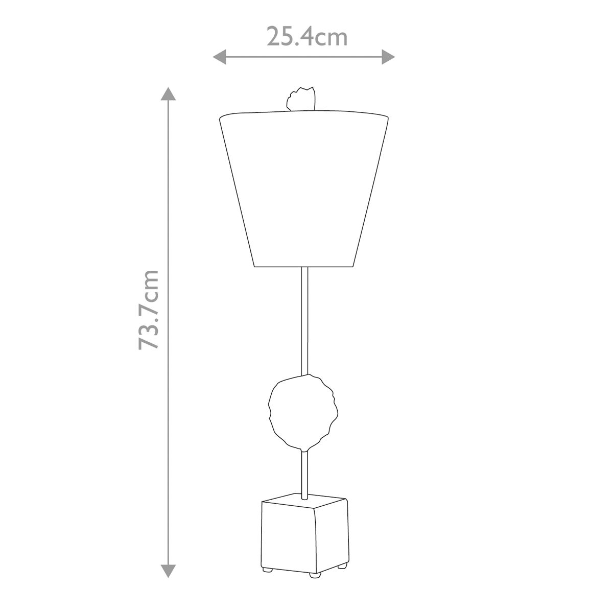 Marblegate Sculptural Table Lamp Bone White Marblegate Sculptural Table Lamp Bone White