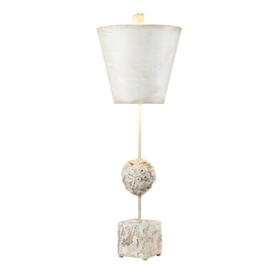Marblegate Sculptural Table Lamp Bone White