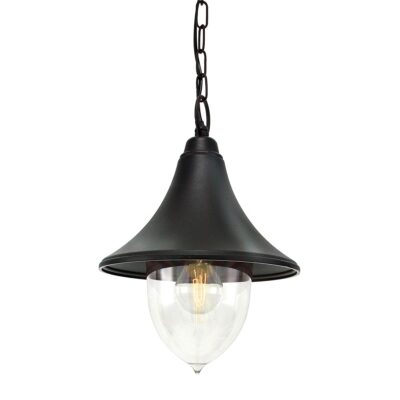 Marchetto Traditional Black Chain Lantern