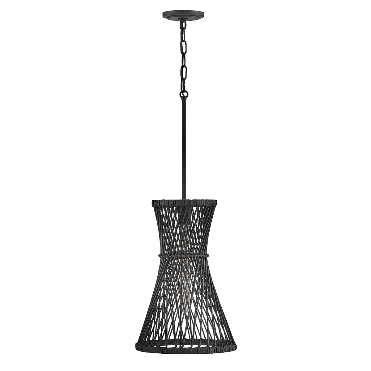 Marchgate Gold Hamptons Woven Rattan Pendant Black Marchgate Gold Hamptons Woven Rattan Pendant Black