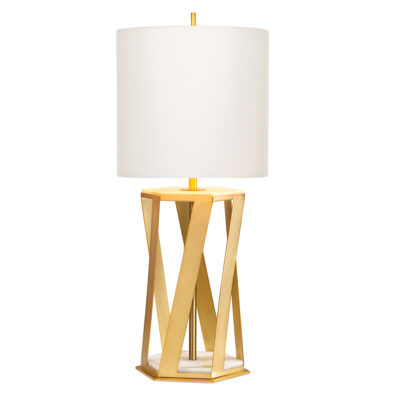 Marchmont Hamptons Table Lamp Brushed Brass
