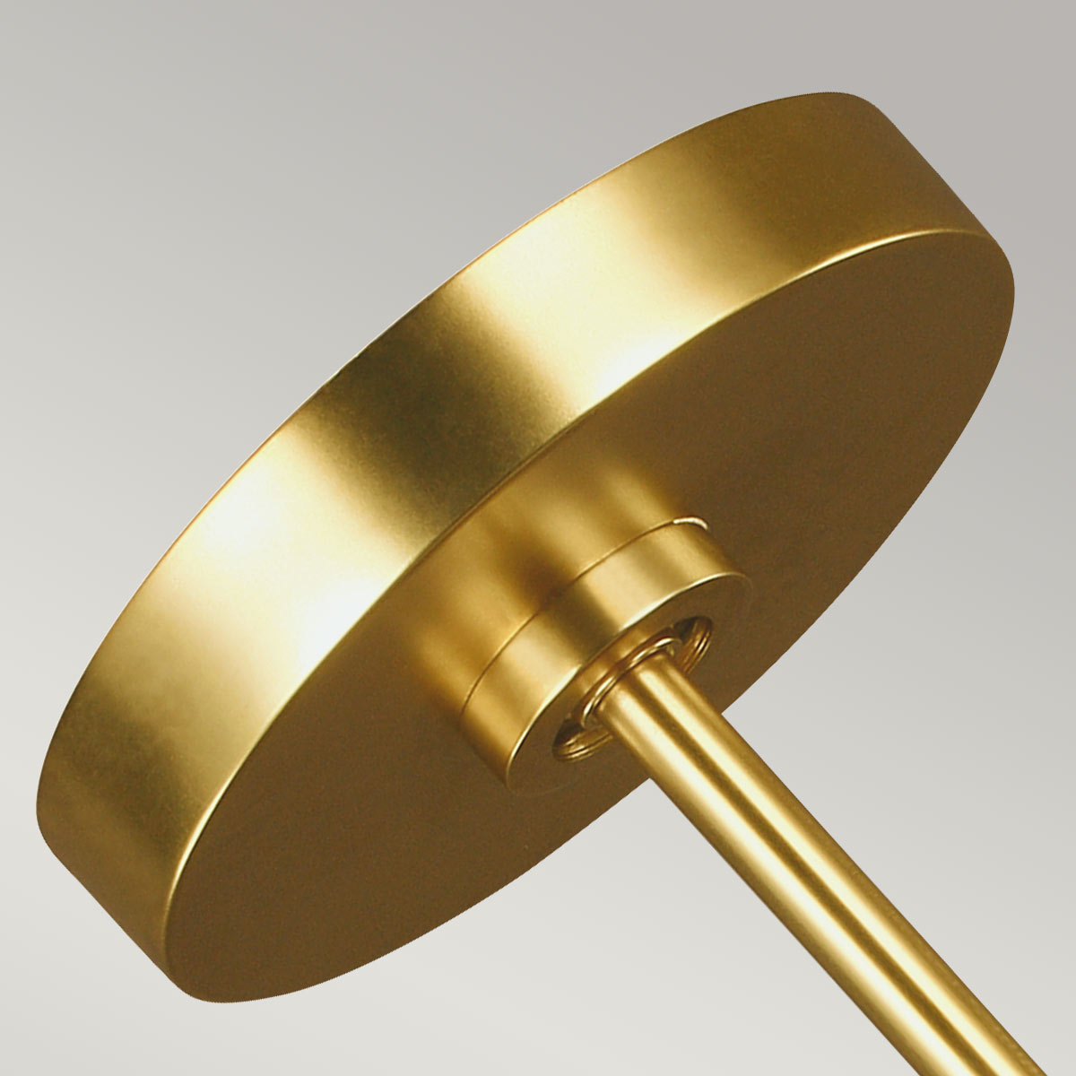 Marchmont Mid-Century Chandelier Burnished Brass Marchmont Mid-Century Chandelier Burnished Brass — detail view
