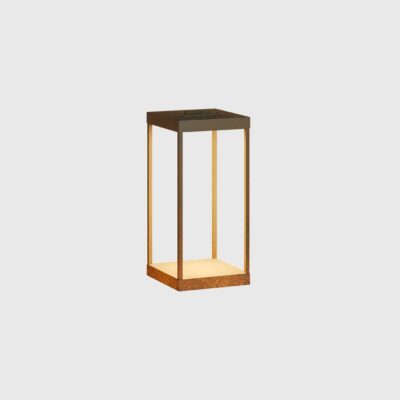 Marlbury Cage Design Floor Lamp Antique Brass