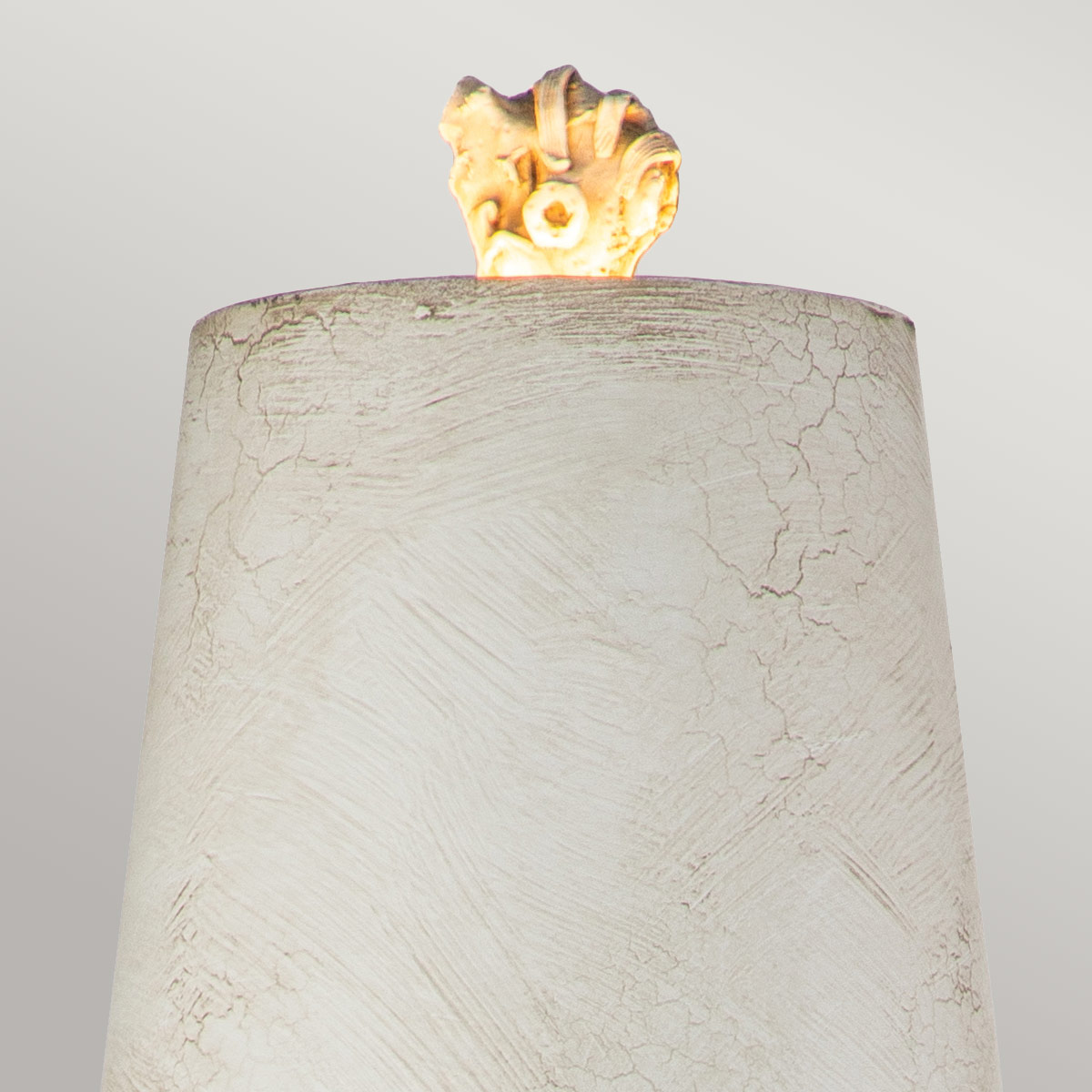 Marlestone Sculptural Table Lamp Bone White and Black Marlestone Sculptural Table Lamp Bone White and Black — detail view