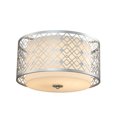 Marlow Gilt Contemporary Ceiling Flush Silver
