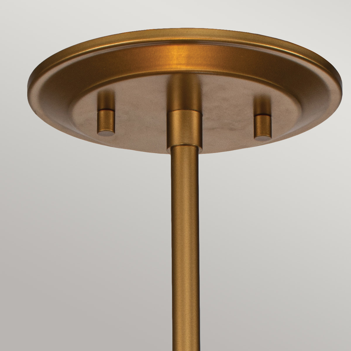 Marlow Gilt Contemporary Drum Pendant Lacquered Gold Marlow Gilt Contemporary Drum Pendant Lacquered Gold — detail view