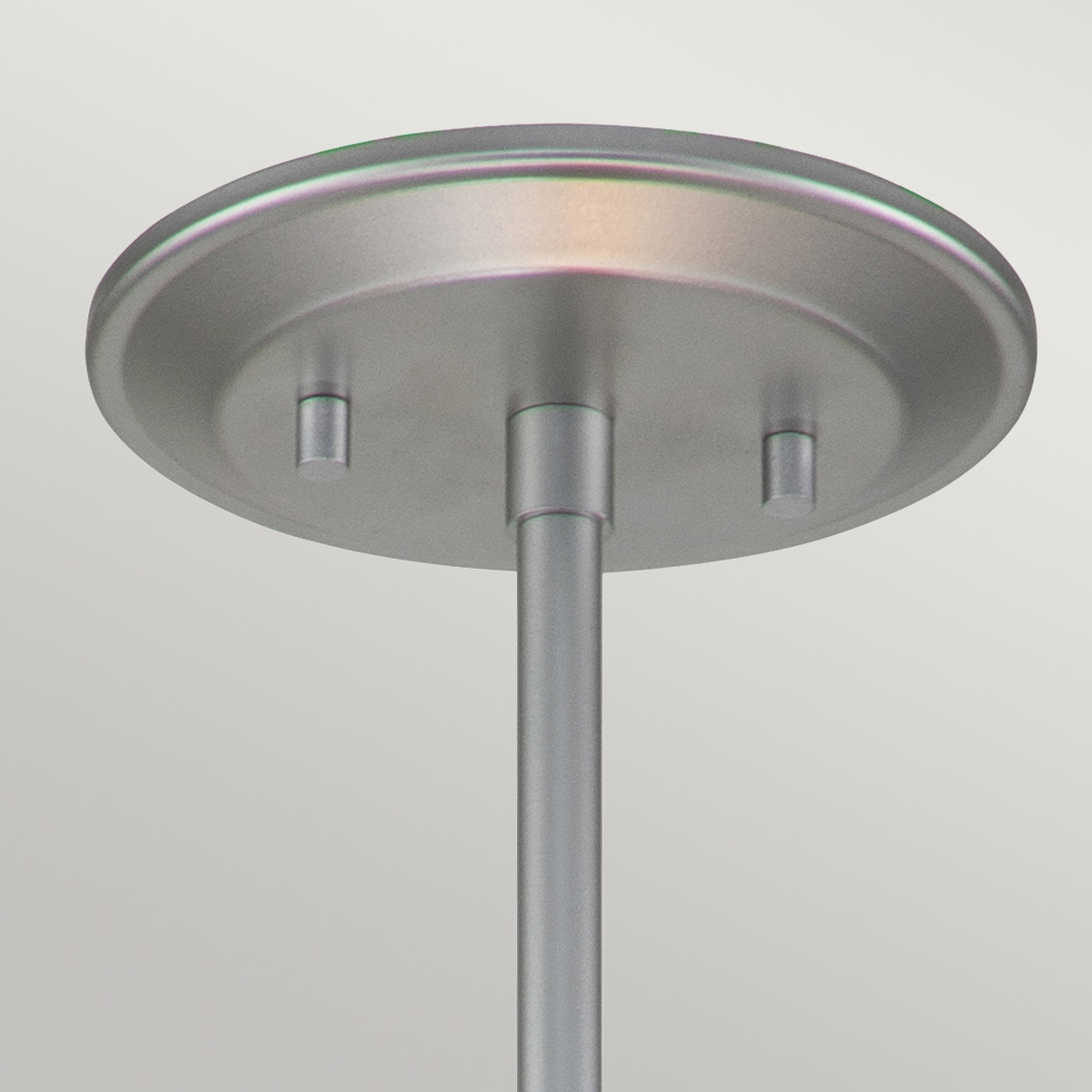 Marlow Gilt Contemporary Drum Pendant Lacquered Silver Marlow Gilt Contemporary Drum Pendant Lacquered Silver — detail view