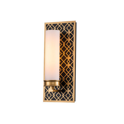Marlow Gilt Fretwork Wall Light Lacquered Gold