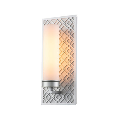 Marlow Gilt Fretwork Wall Light Lacquered Silver
