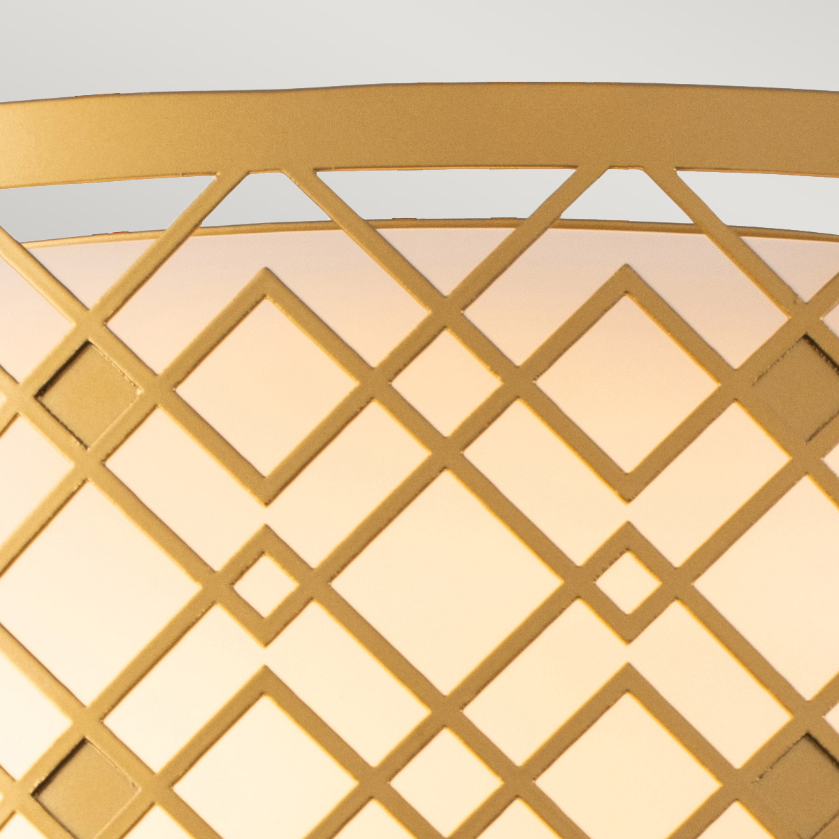 Marlow Gilt Hamptons Ceiling Flush Gold Marlow Gilt Hamptons Ceiling Flush Gold — detail view