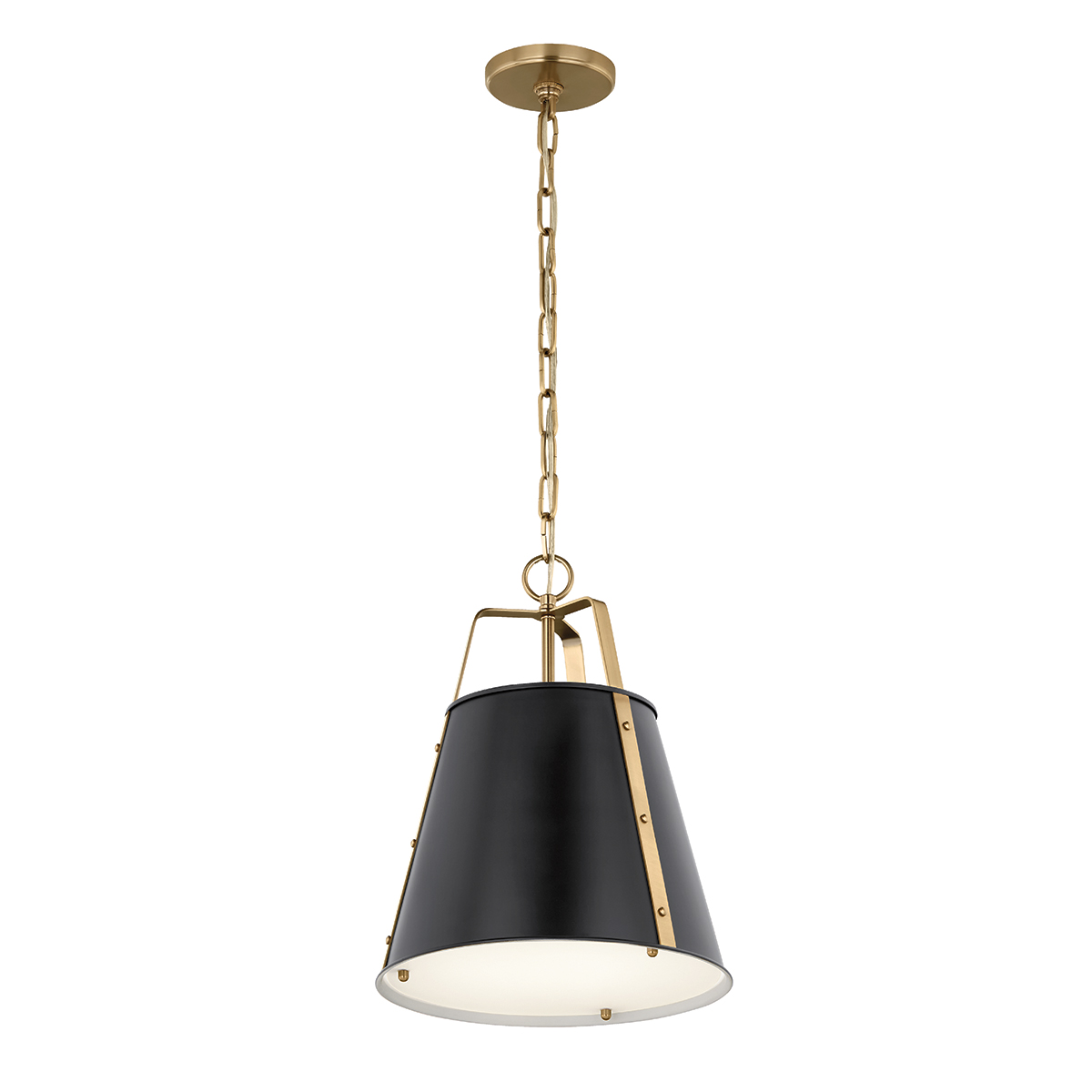 Marlwood Industrial Black & Champagne Bronze Pendant Marlwood Industrial Black & Champagne Bronze Pendant