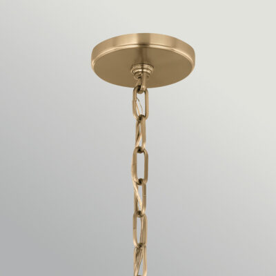 Marlwood Industrial Tapered Pendant Champagne Bronze — detail view