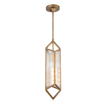 Marrakesh Court Retro Modern Pendant Vintage Brass