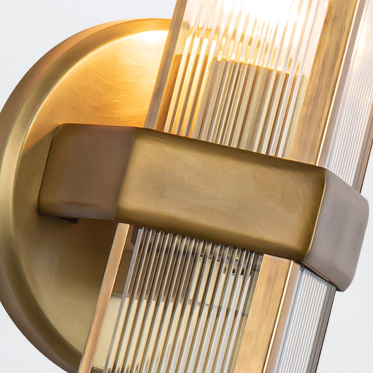 Marrakesh Court Retro Modern Wall Light Vintage Brass Marrakesh Court Retro Modern Wall Light Vintage Brass — detail view