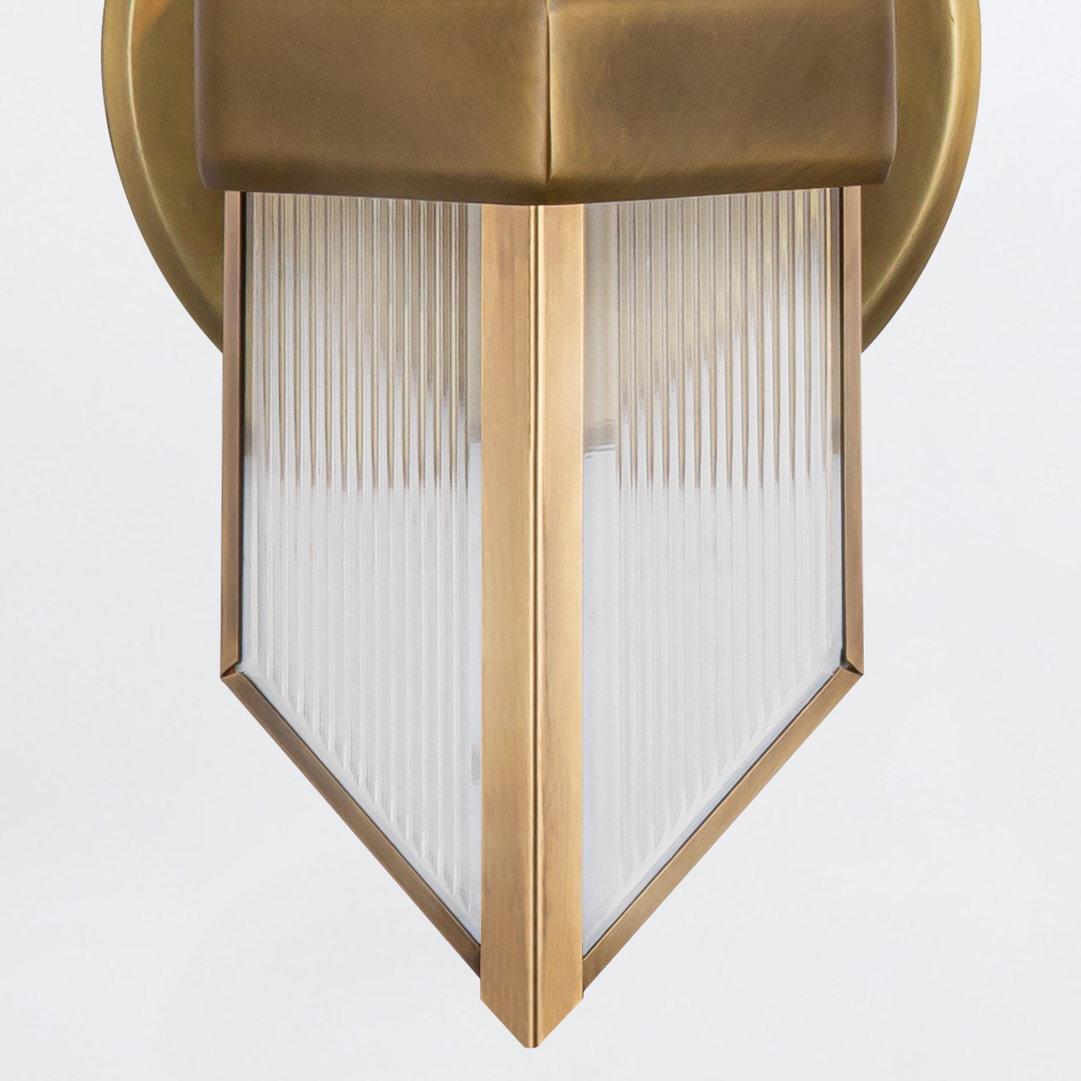 Marrakesh Court Retro Modern Wall Light Vintage Brass Marrakesh Court Retro Modern Wall Light Vintage Brass — detail view
