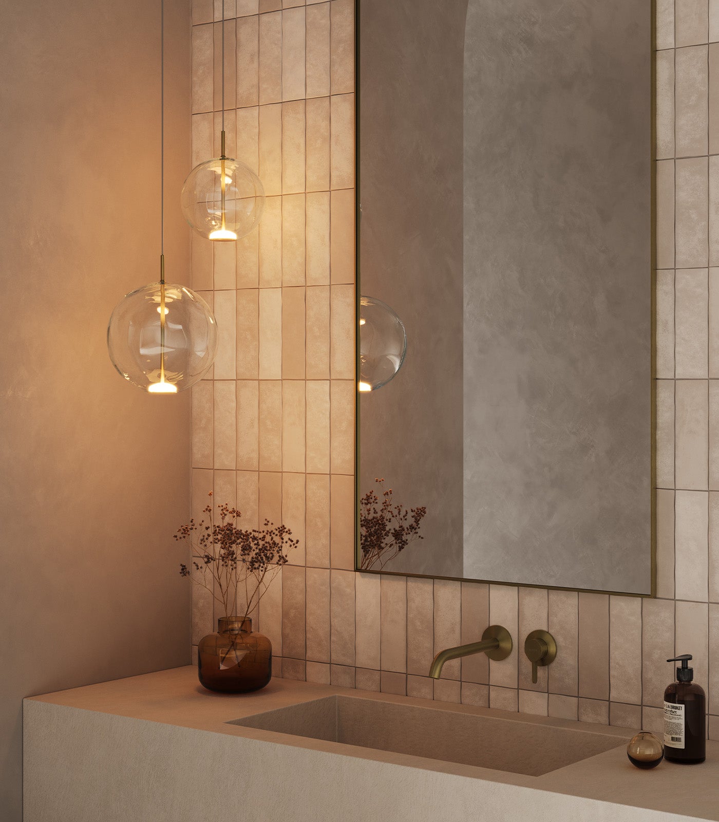 Meadowmere Contemporary Glass Ball Pendant Light Meadowmere Contemporary Glass Ball Pendant Light