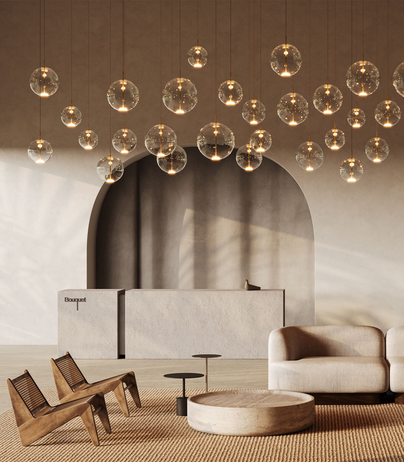 Meadowmere Contemporary Glass Ball Pendant Light Meadowmere Contemporary Glass Ball Pendant Light