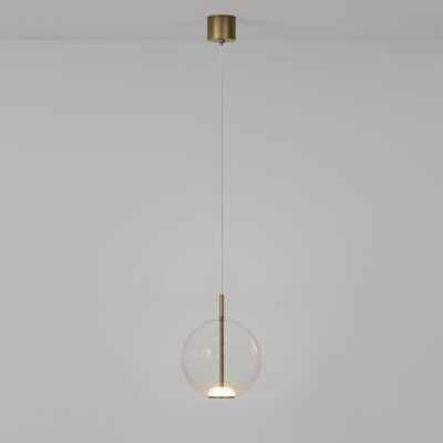 Meadowmere Contemporary Glass Orb Pendant Light