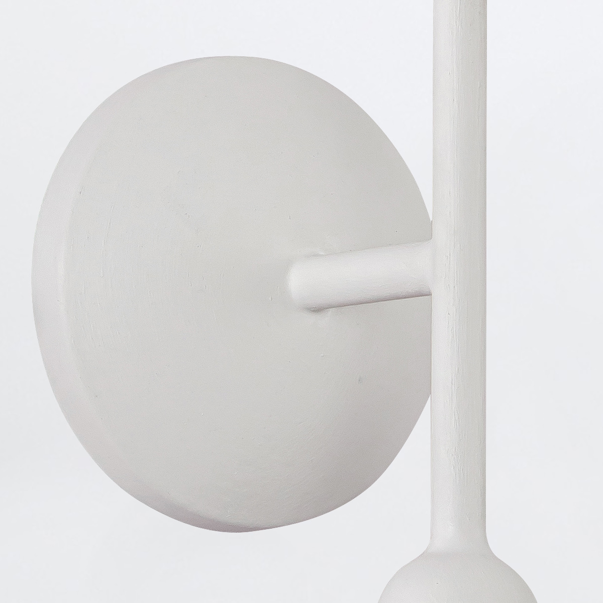 Meadowsweet Artistic Two Light Wall Sconce Antique White Meadowsweet Artistic Two Light Wall Sconce Antique White — detail view
