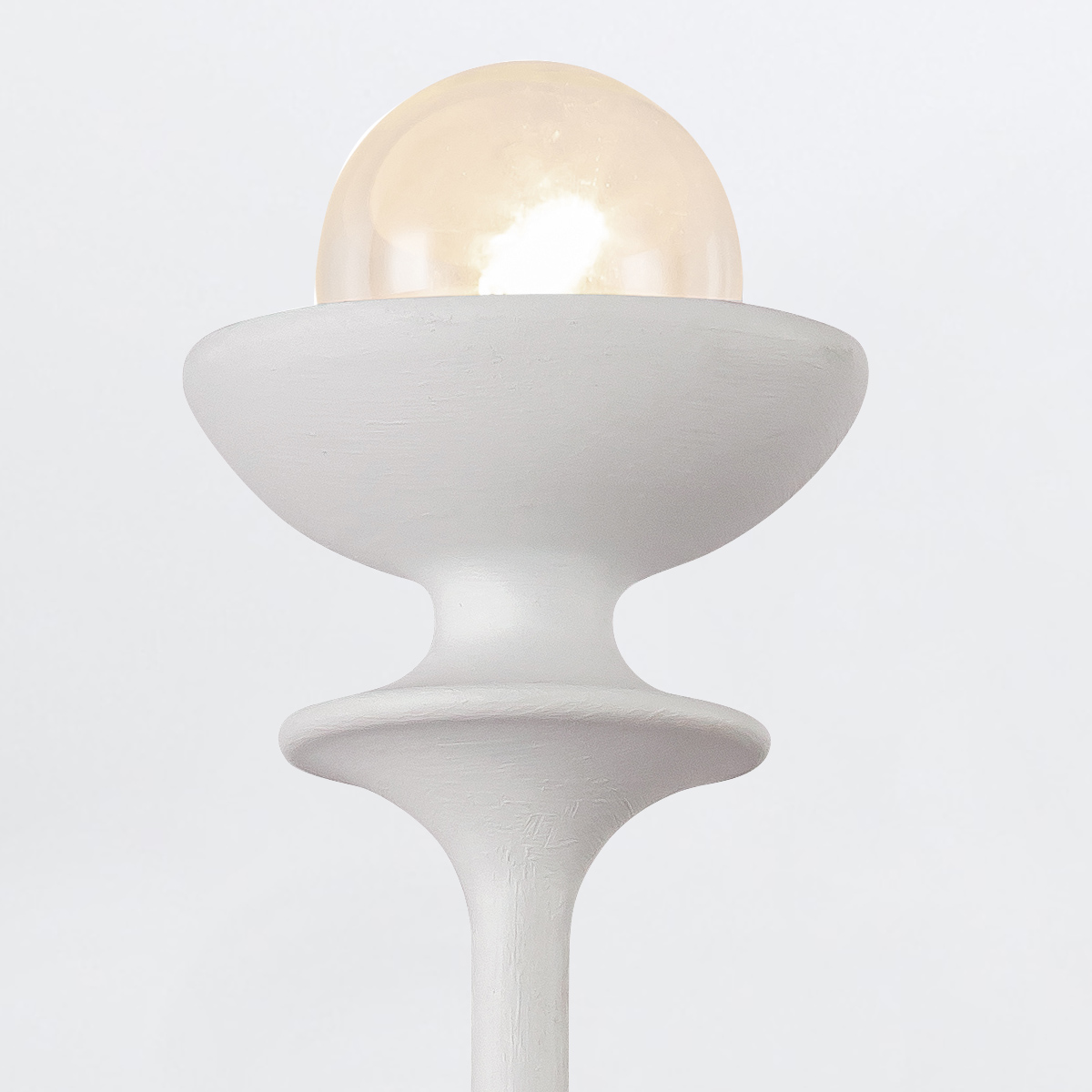 Meadowsweet Artistic Two Light Wall Sconce Antique White Meadowsweet Artistic Two Light Wall Sconce Antique White — detail view
