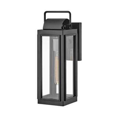 Merricks Harbour Traditional Outdoor Wall Lantern in Black