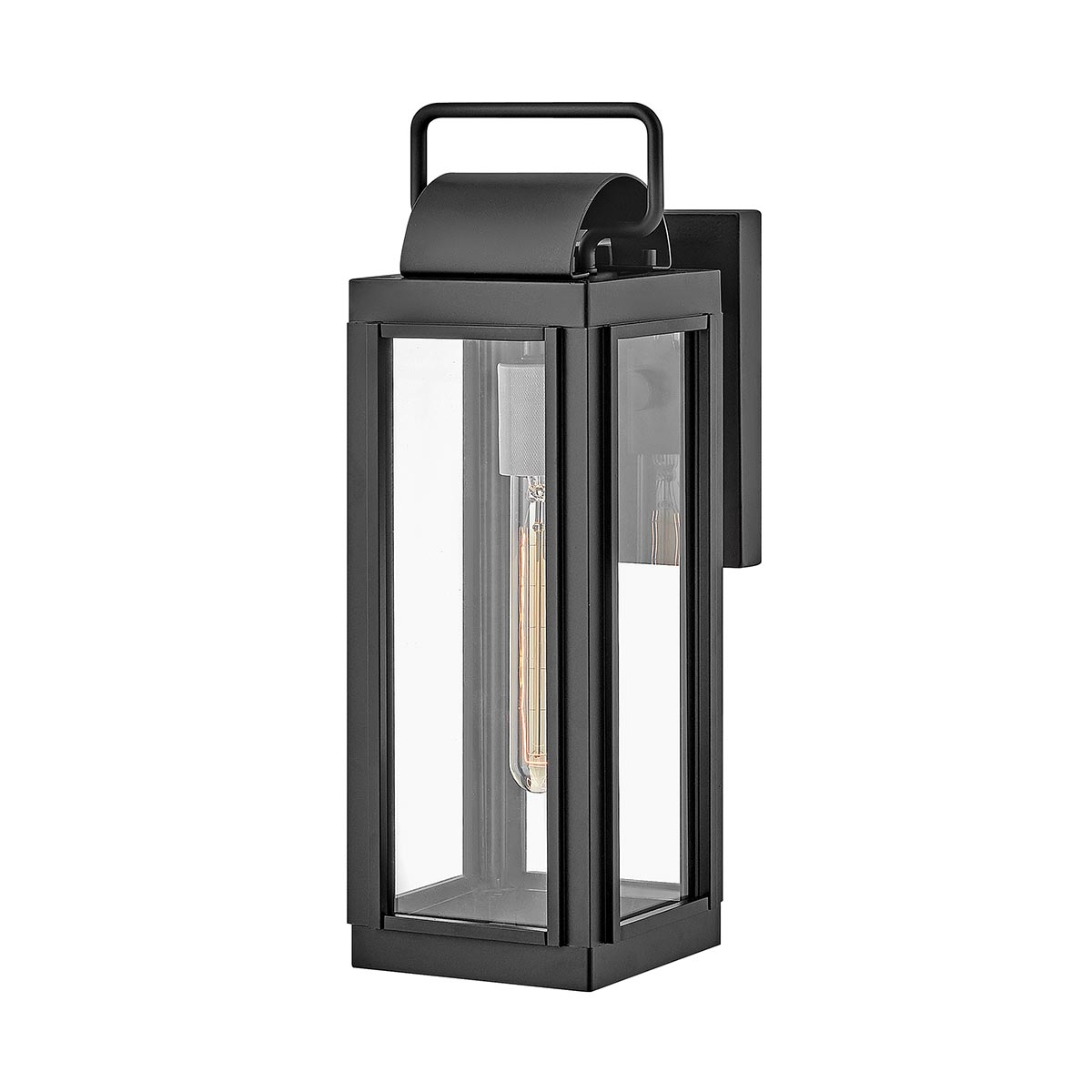 Merricks Harbour Traditional Outdoor Wall Lantern in Black
