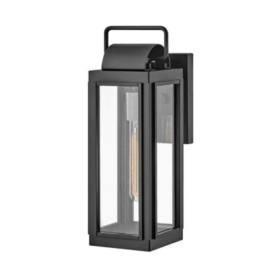 Merricks Harbour Traditional Outdoor Wall Lantern in Black