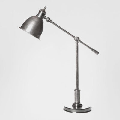 Merrivale Industrial Desk Lamp Antique Silver