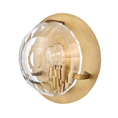 Merriweather Retro Modern Wall Light Heritage Brass