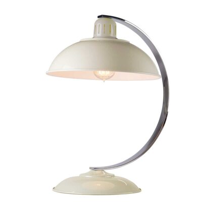 Merrowfield Curved Arm Desk Lamp Oyster White