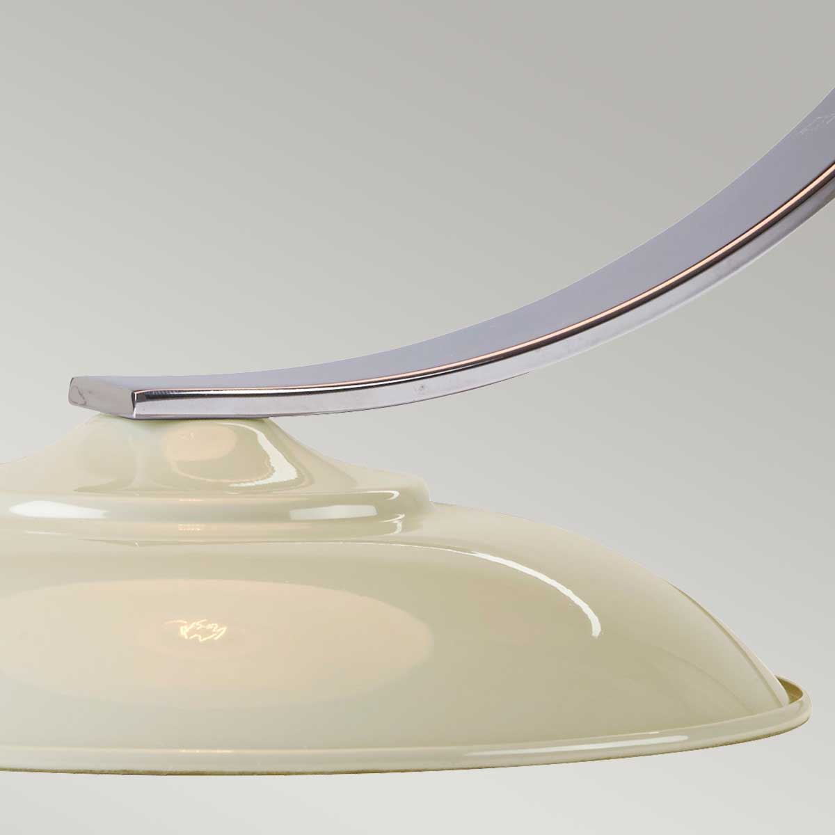 Merrowfield Curved Arm Desk Lamp Oyster White Merrowfield Curved Arm Desk Lamp Oyster White — detail view