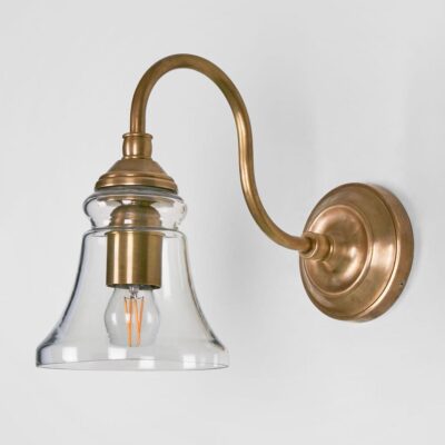 Midland Victorian Wall Light Antique Brass