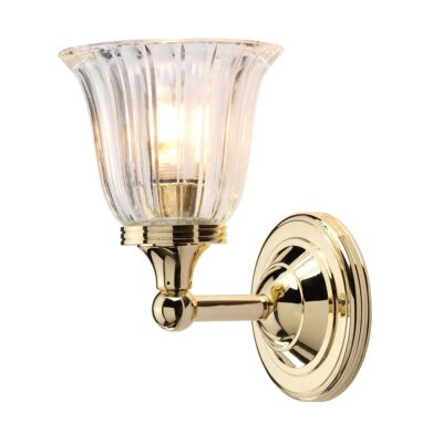 Millbourne French Provincial Wall Light Polished Brass