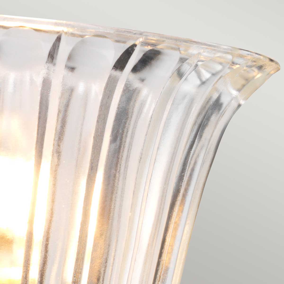 Millbourne French Provincial Wall Light Polished Nickel Millbourne French Provincial Wall Light Polished Nickel — detail view