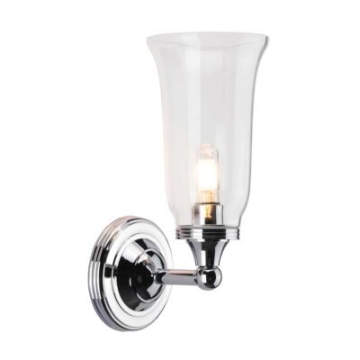 Millbourne Heritage Wall Light in Polished Chrome