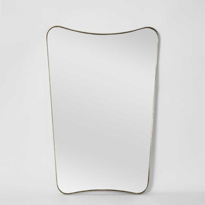 Montpelier Gold Hollywood Regency Shield Mirror