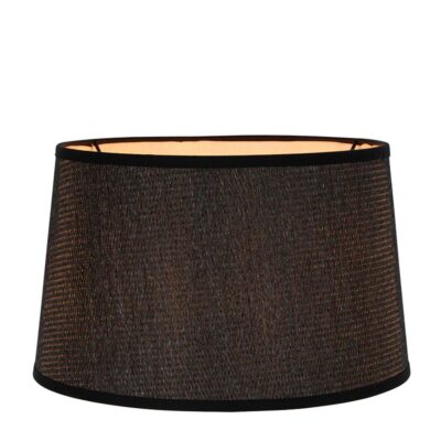 Moorgate Heritage Tapered Drum Lamp Shade XL Black