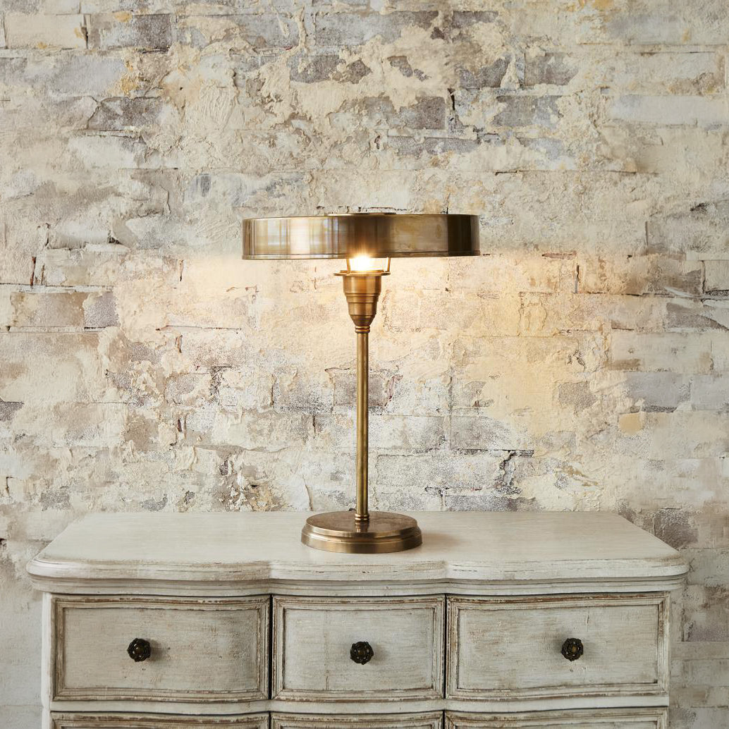 Moreton Hamptons Table Lamp Large Antique Brass Moreton Hamptons Table Lamp Large Antique Brass