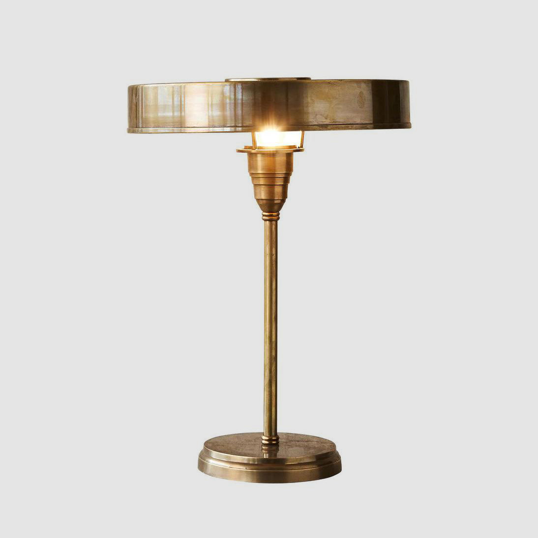 Moreton Hamptons Table Lamp Large Antique Brass