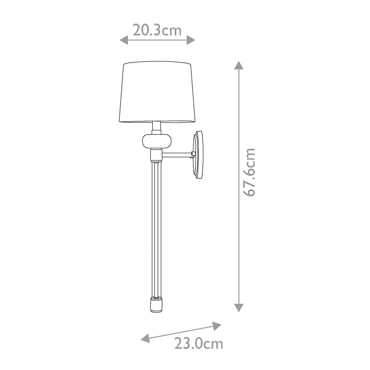 Netherfield Hamptons Wall Light Weathered Brass Netherfield Hamptons Wall Light Weathered Brass